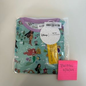 Little Sleepies Disney Princess Dreams Long Sleeve Pajamas 4T
